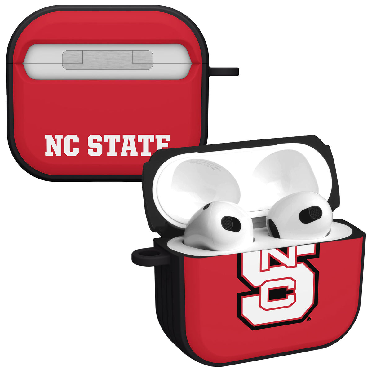 North Carolina State Wolfpack HDX Apple AirPods Gen 3 Case Cover North Carolina State Wolfpack HDX Apple AirPods Gen 3 Case Cover