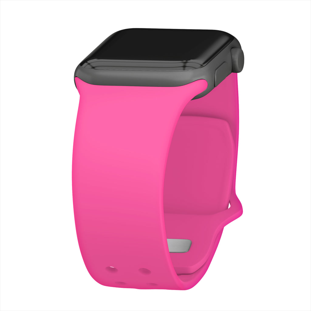 Neon Pink Apple Watch Band