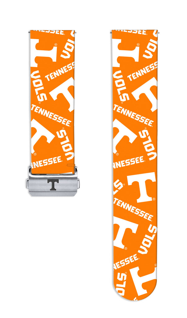 Tennessee Volunteers Full Print Quick Change Watch Band With Engraved Buckle - AffinityBands