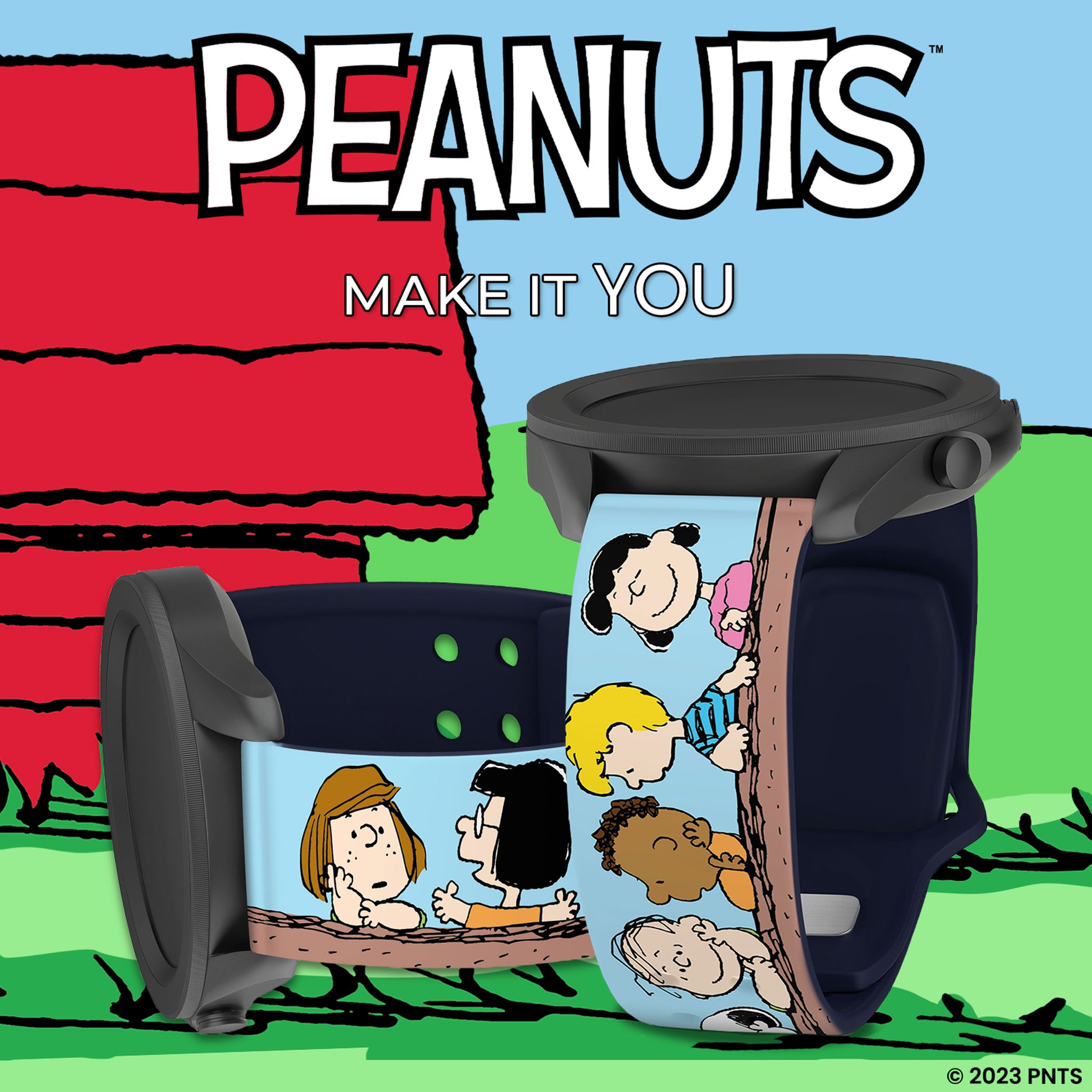 Peanuts Classic HD Watchband for Samsung, Garmin, Fossil, and More