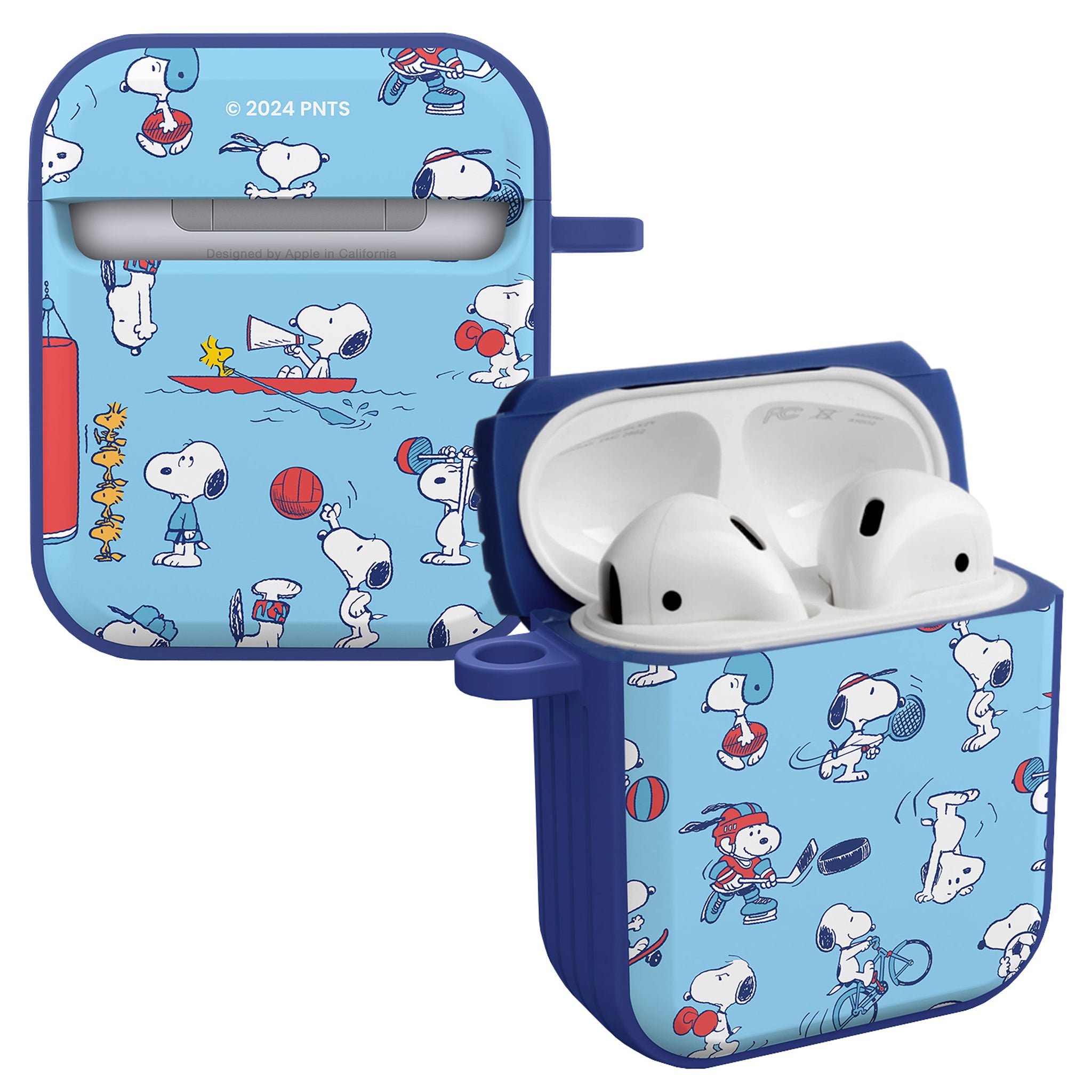 Peanuts Snoopy in Sports HDX Apple AirPods Gen 1 & 2 Case Cover