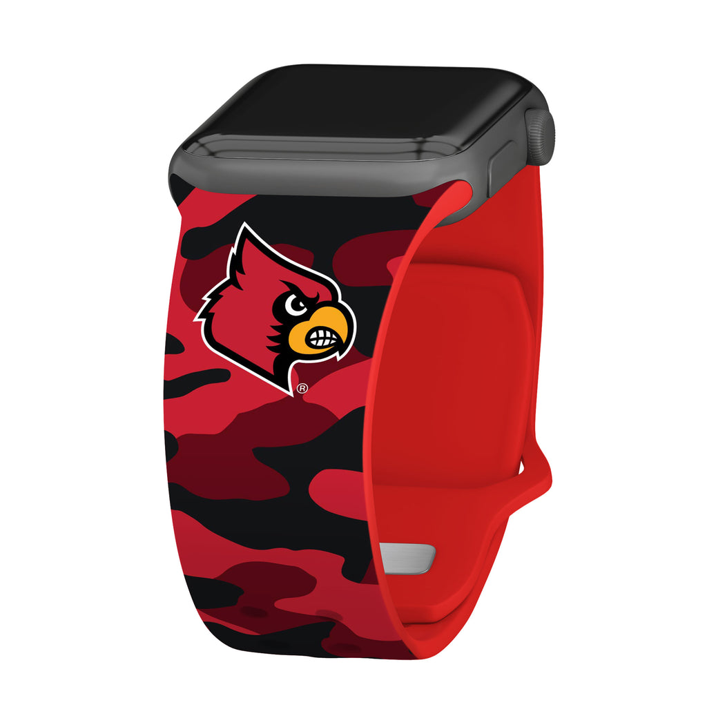 Affinity Bands Louisville Cardinals Italian Leather Apple Watch