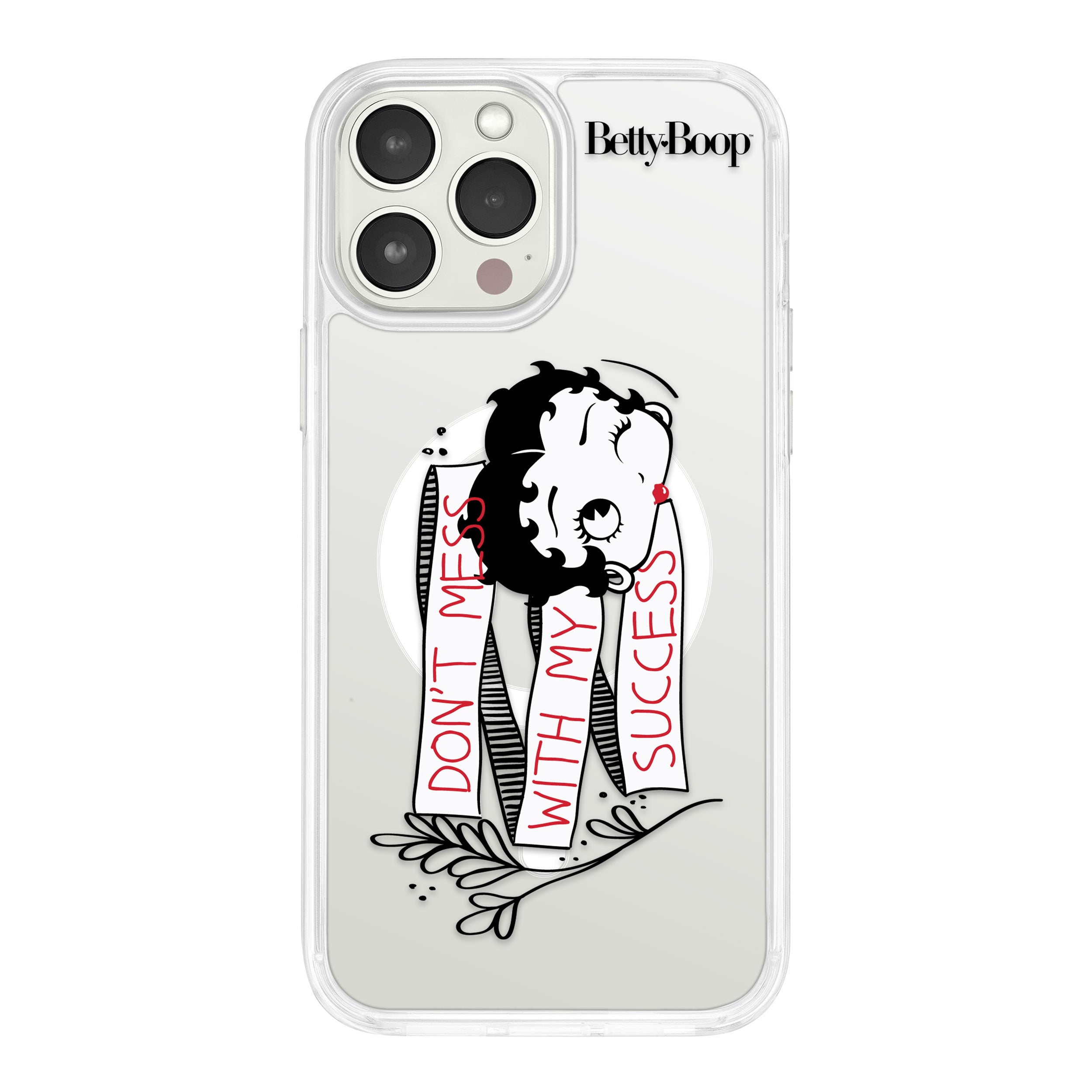 新品♡AKARIN×BETTY BOOP♡iPhone 16♡iPhoneケース Betty Boop Girl Power HD Apple iPhone 16 Mag-Safe Phone Case