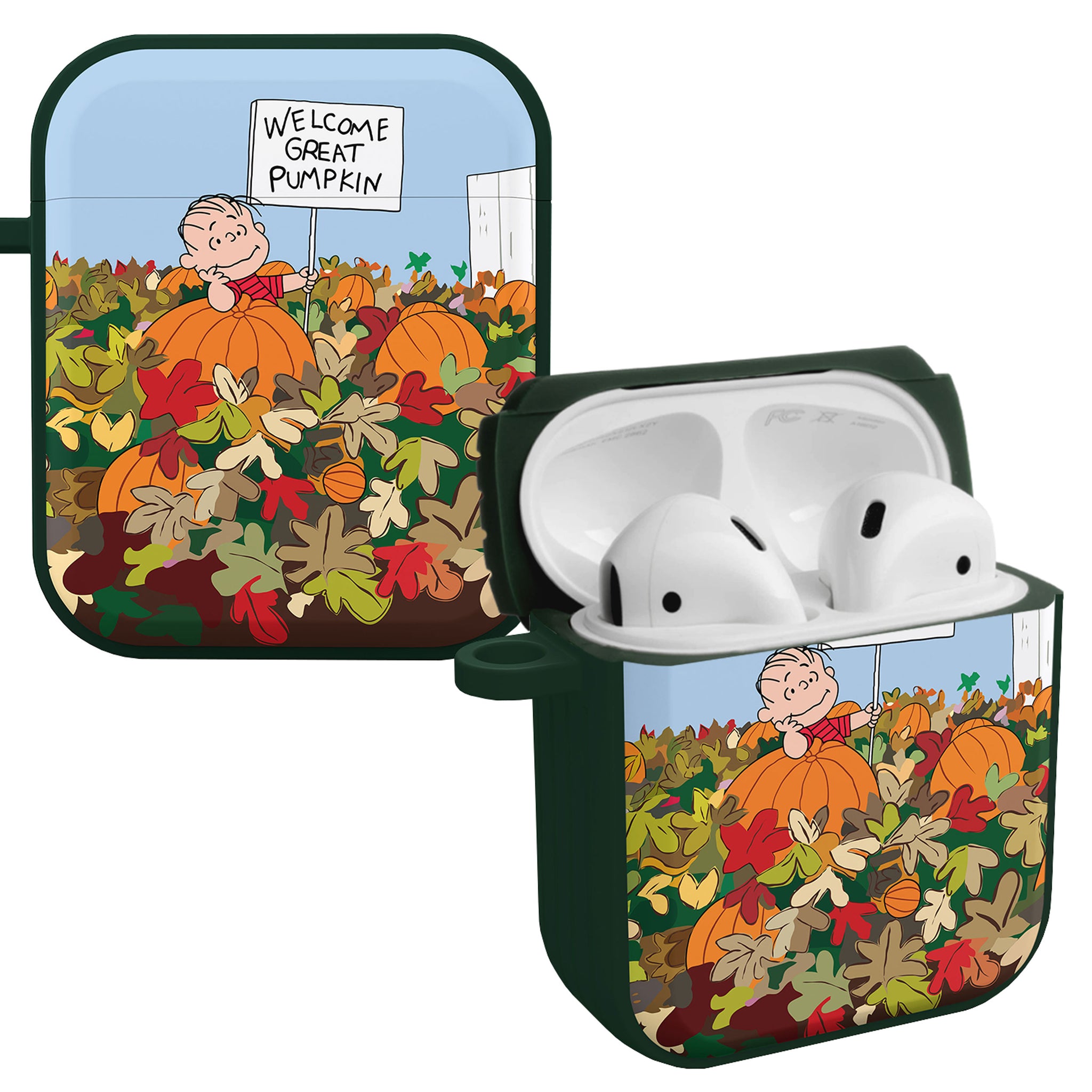Peanuts Great Pumpkin Charlie Brown HDX Apple AirPods Gen 1 & 2