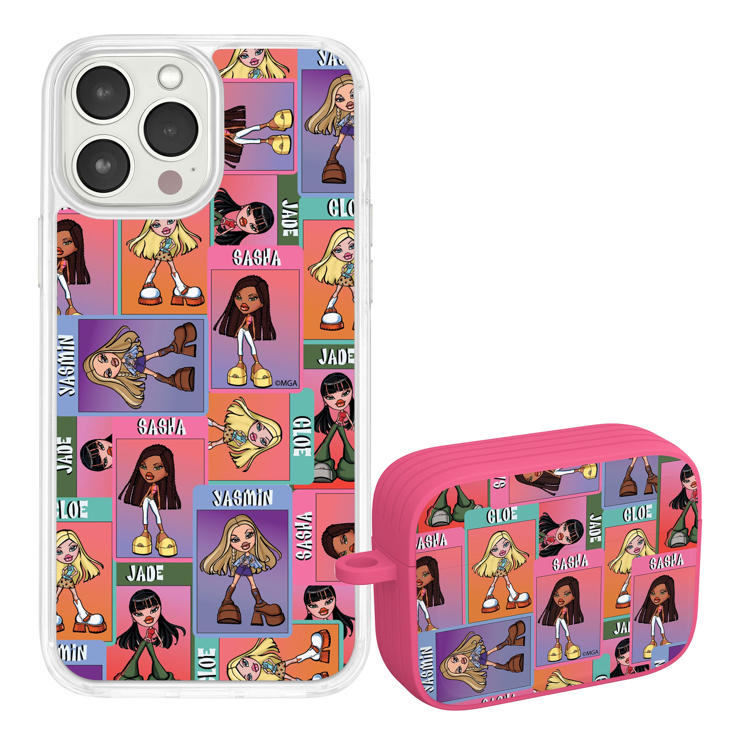 Bratz® Classic HD Apple iPhone 13 Mag-Safe Phone Case and AirPods