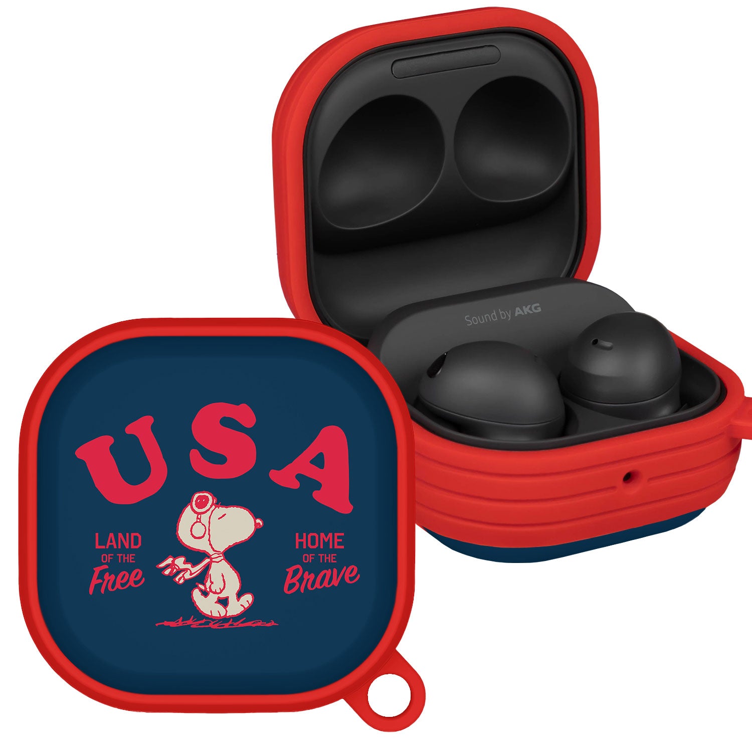 Peanuts Patriotic HDX Samsung Galaxy Buds Pro Case Cover