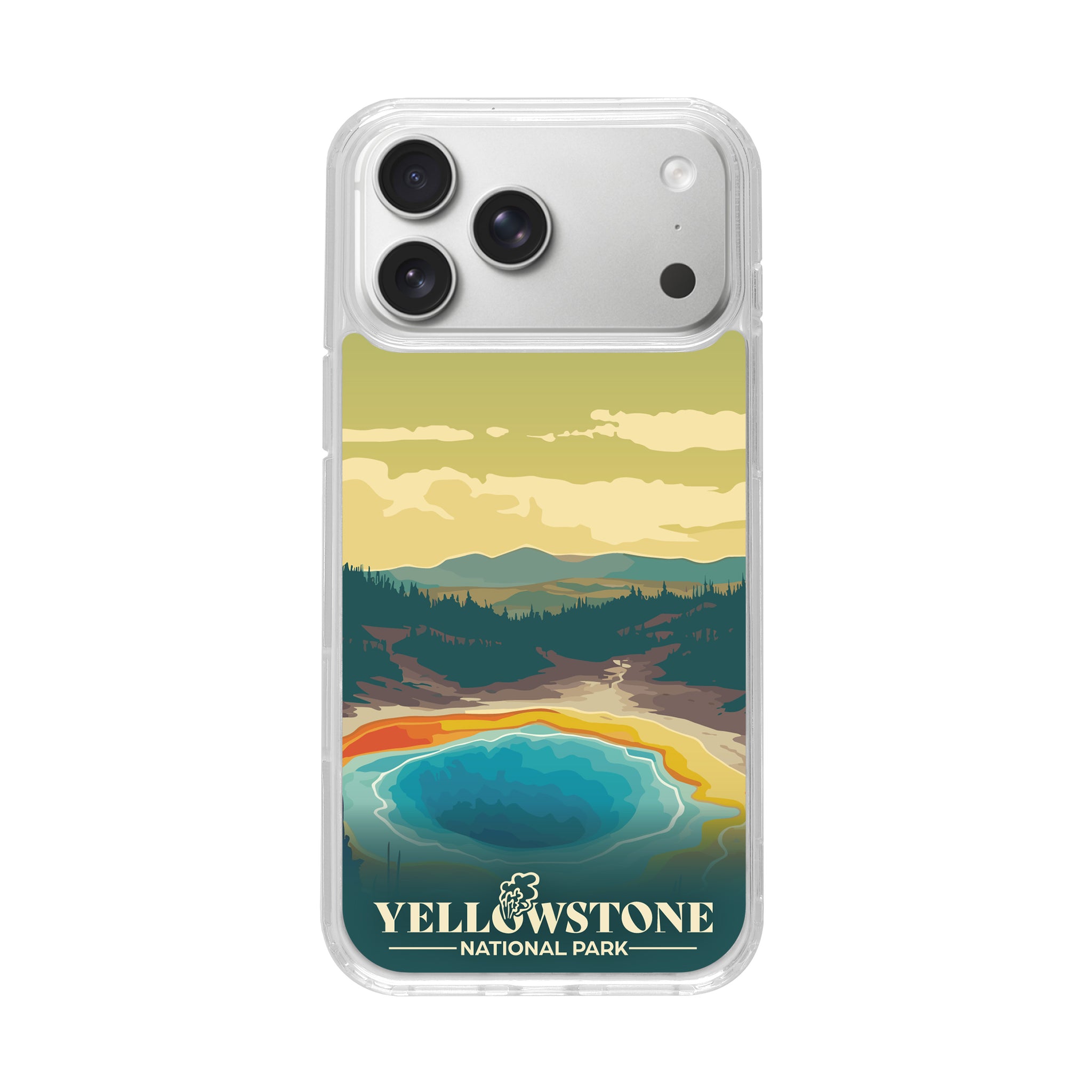 National Parks Yellowstone HD Apple iPhone 17 Mag-Safe Phone Case