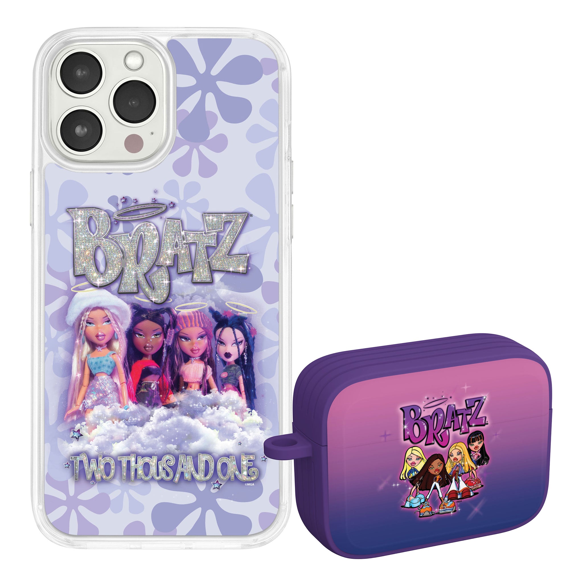 Bratz® Classic HD Apple iPhone 13 Mag-Safe Phone Case and AirPods