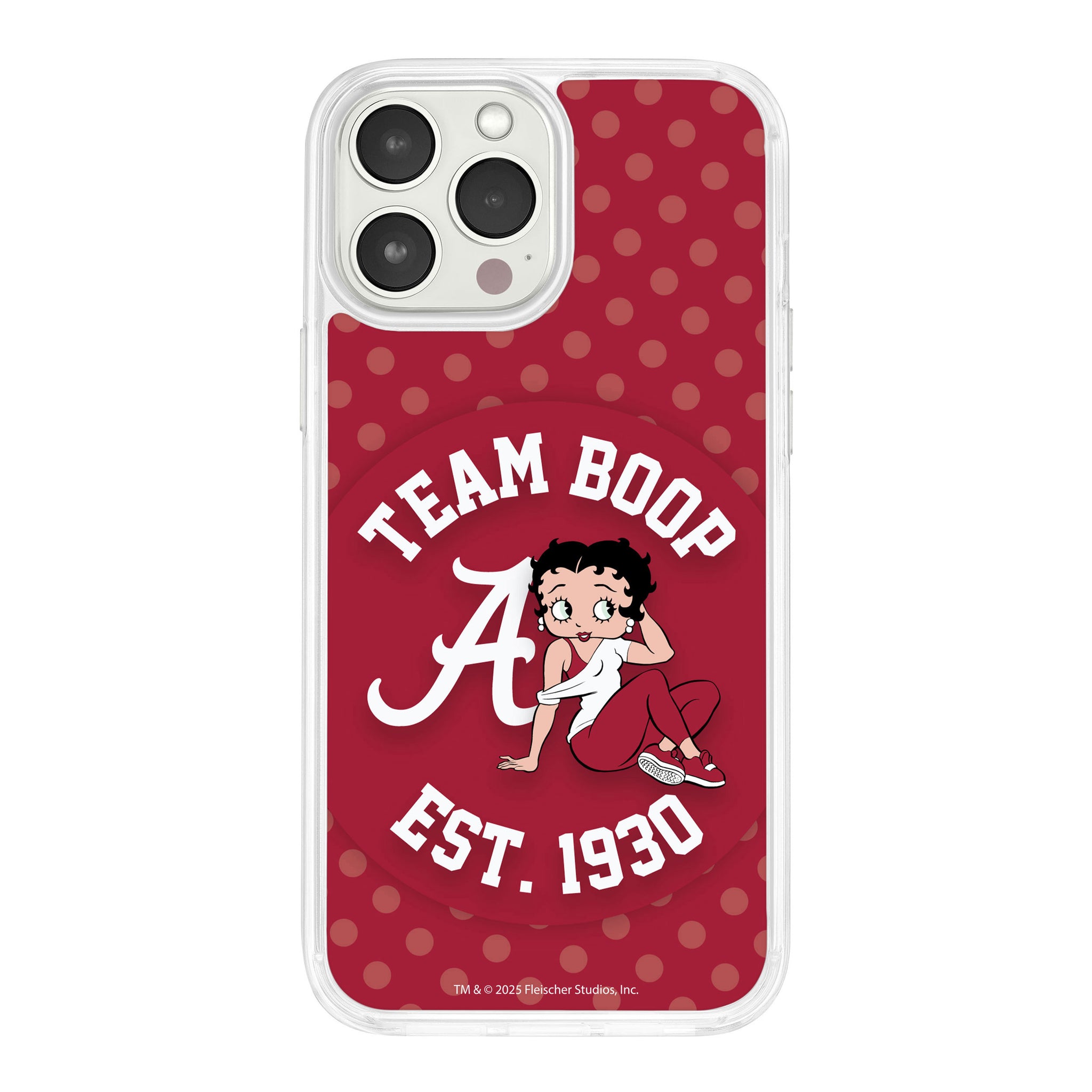 Alabama Crimson Tide X Betty Boop HD Apple iPhone 13 Mag-Safe Phone Case Alabama Crimson Tide X Betty Boop HD Apple iPhone 13 Mag-Safe Phone Case
