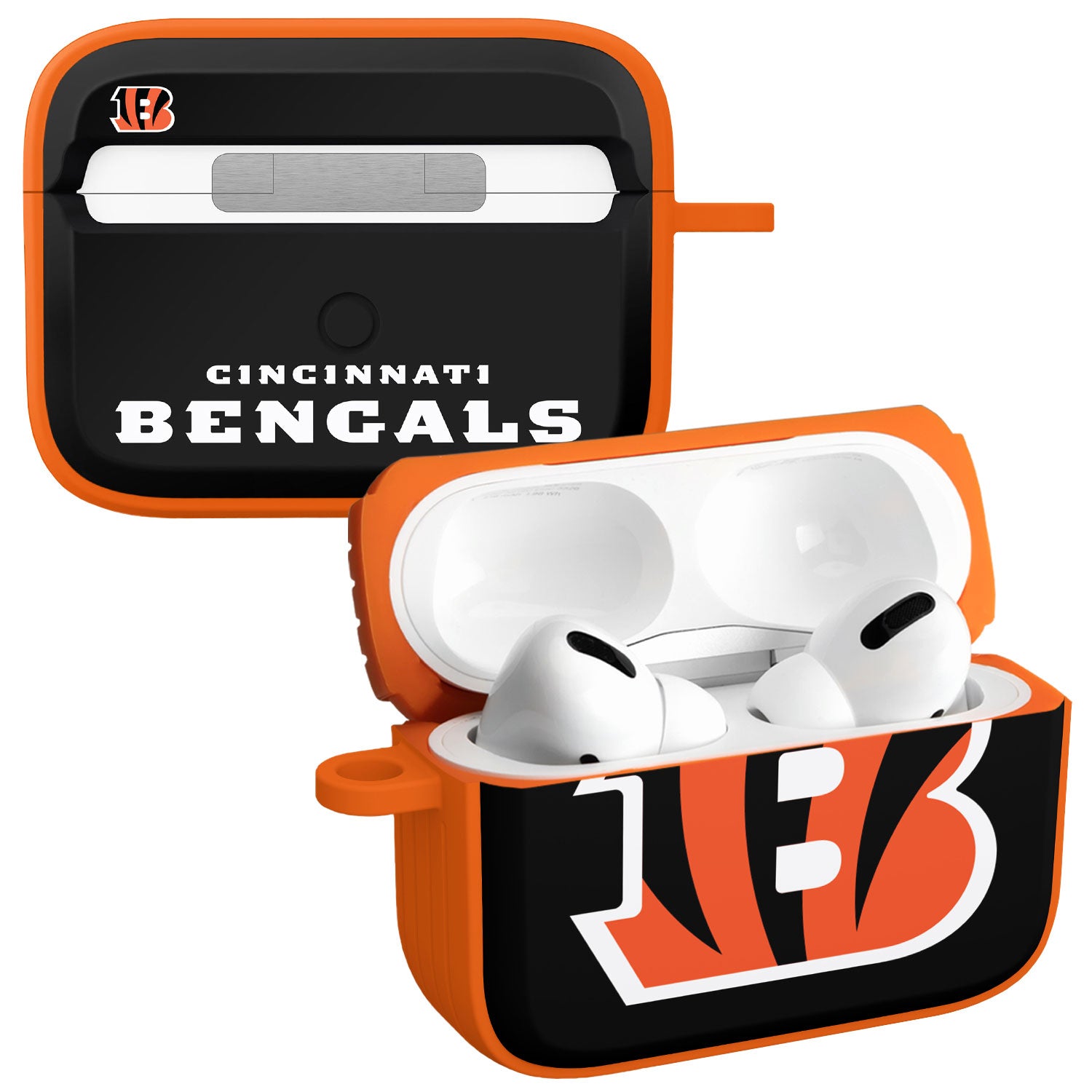 Cincinnati Bengals HD Apple AirPods Case Cover - Game Time Bands