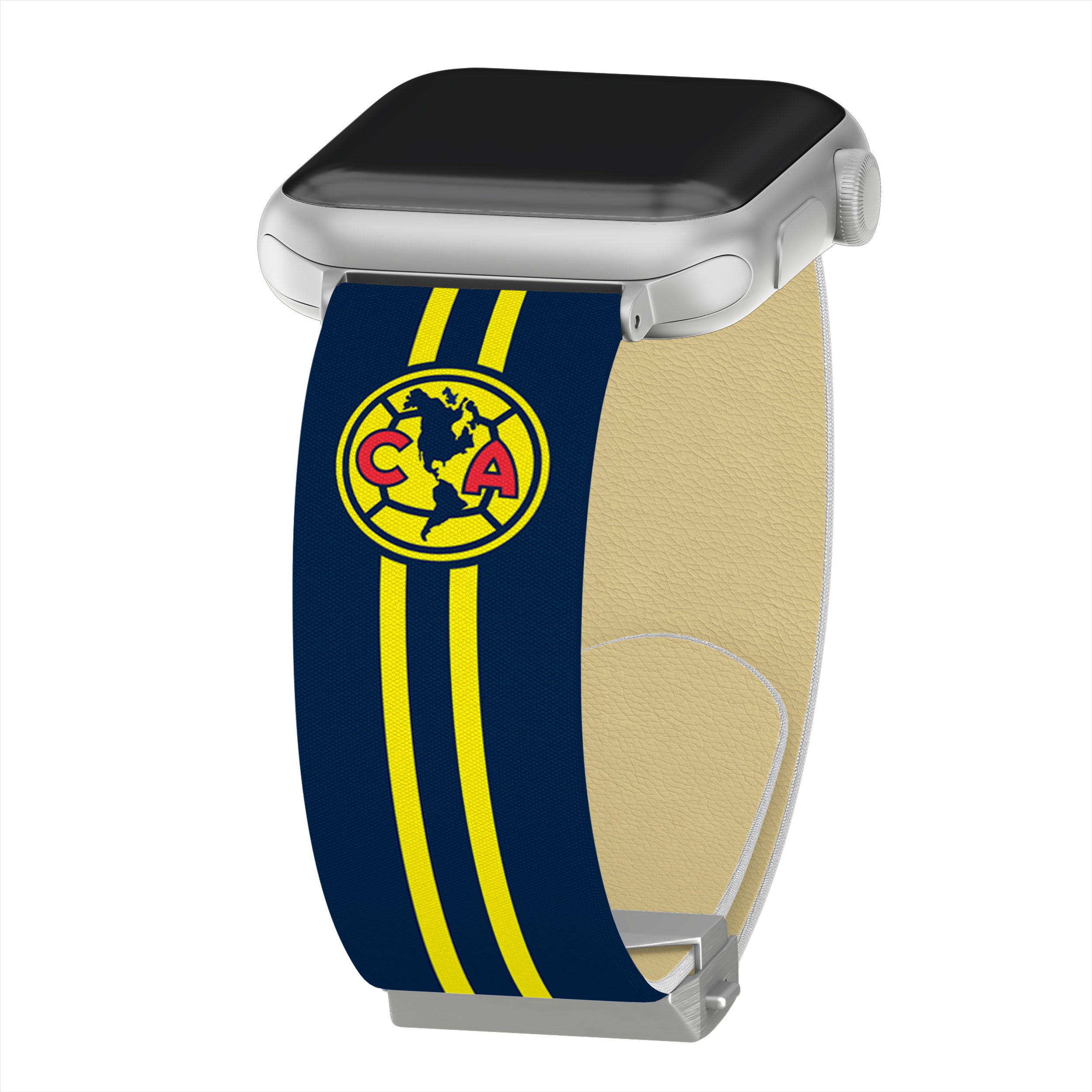 Club America Signature Series Apple Watch Band With Engraved Buckle