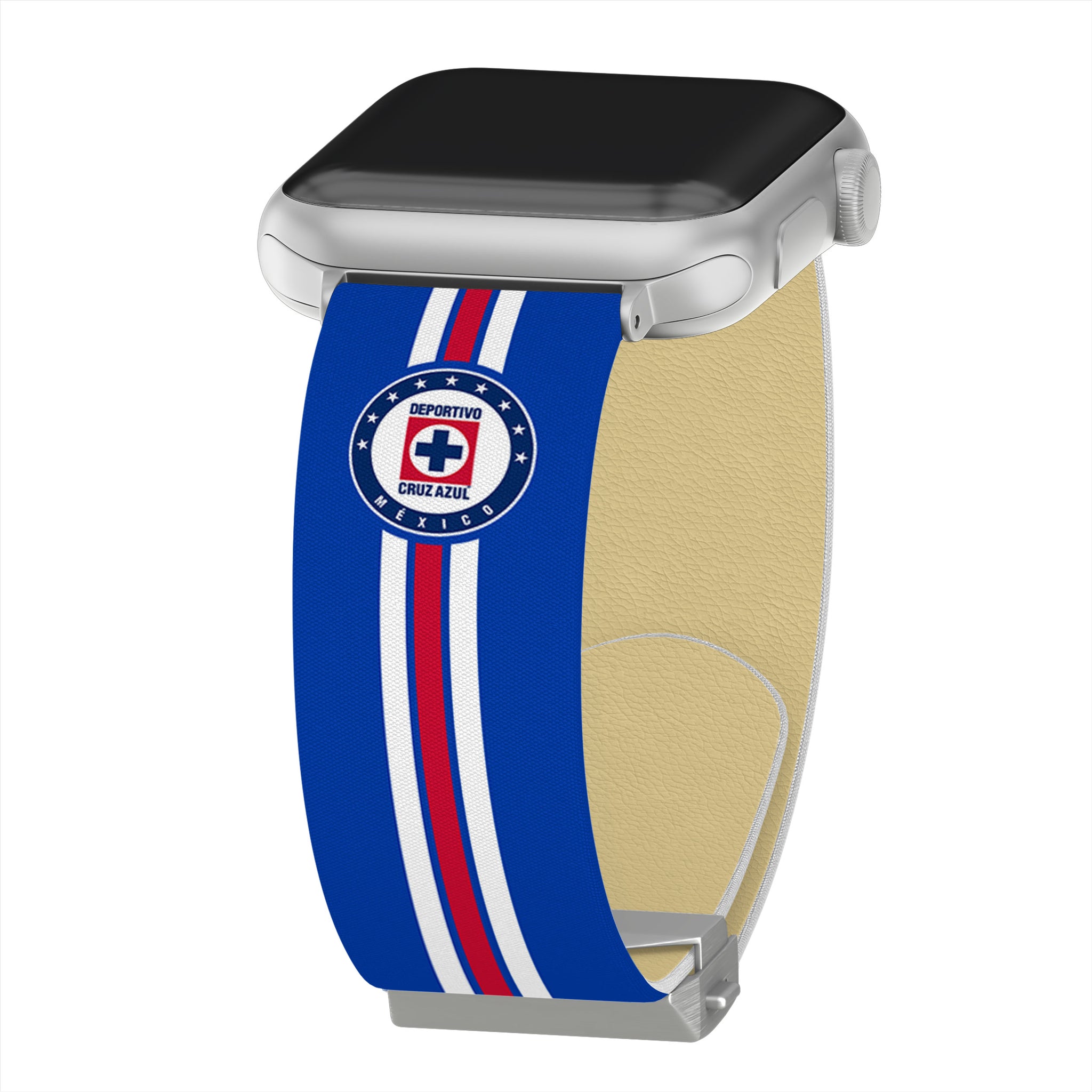 Cruz Azul Signature Series Apple Watch Band With Engraved Buckle