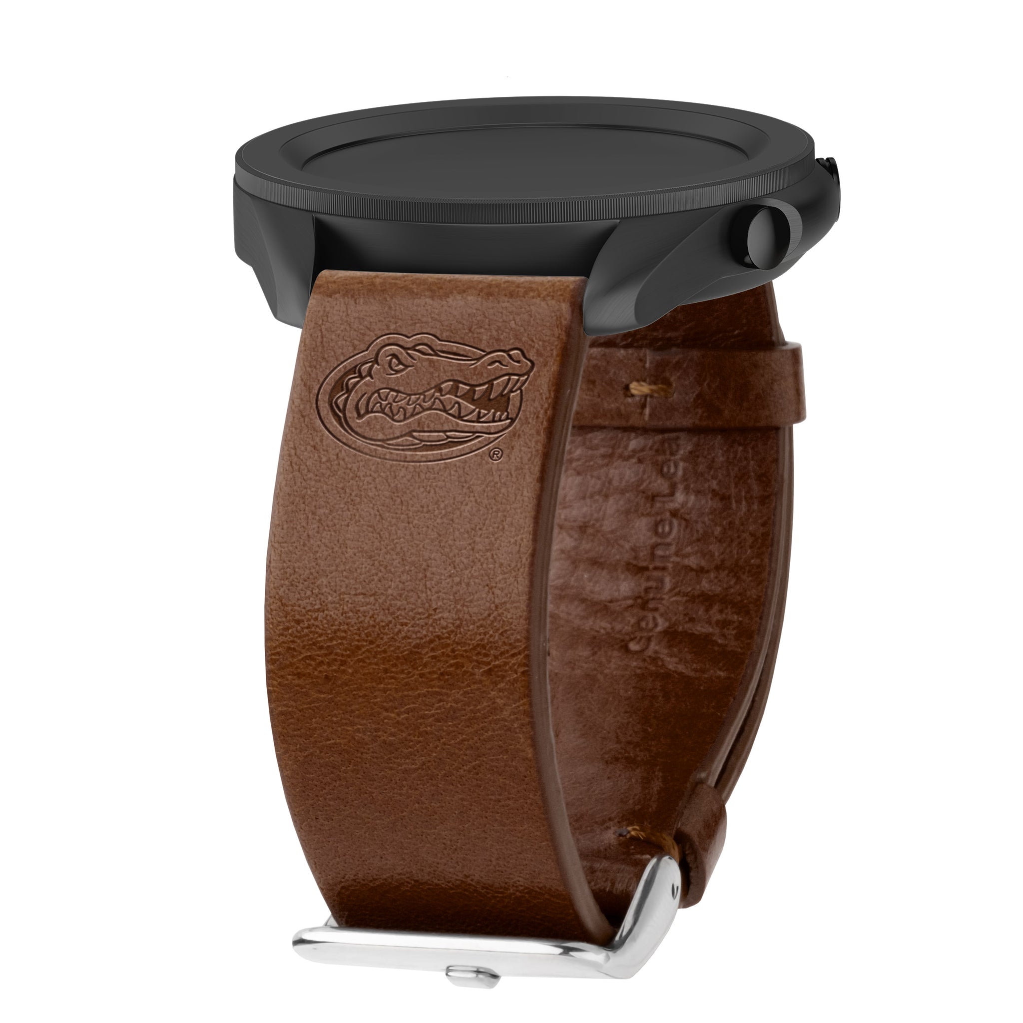 Florida Gators Premium Leather Watchband for Samsung, Garmin