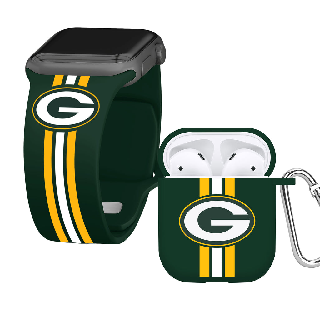 Game Time Green Bay Packers HD Watch Band Compatible with Apple Watch