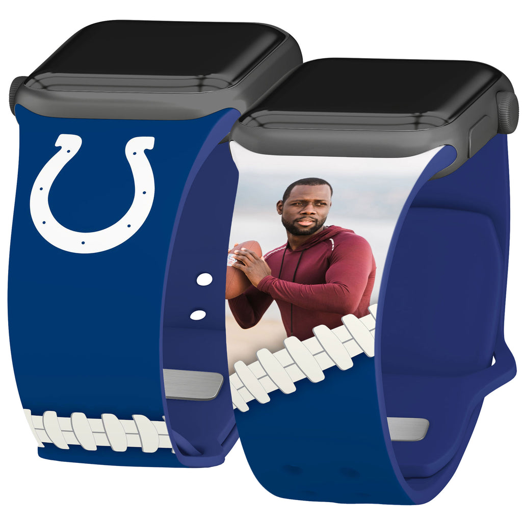 : Game Time Indianapolis Colts Silicone Watch Band