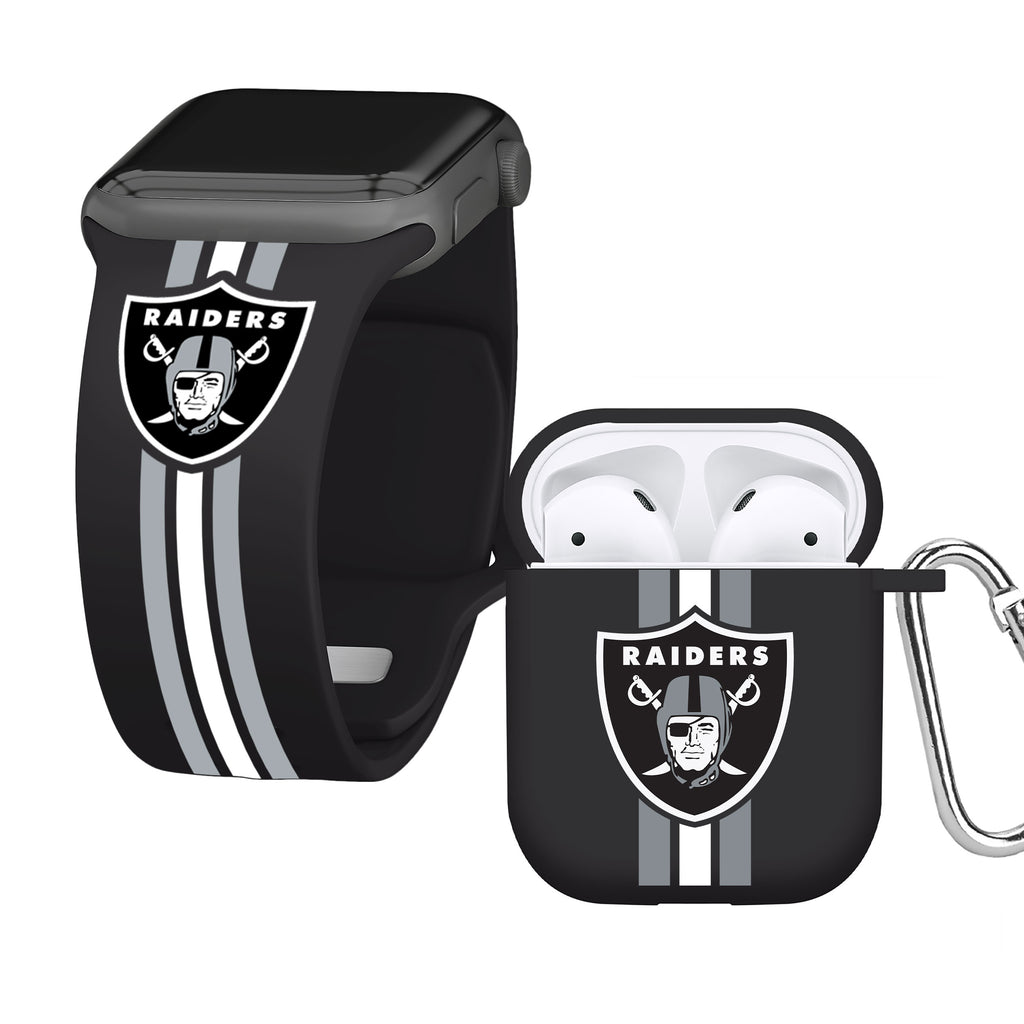 Oakland Raiders AirPods Case - Game Time Bands