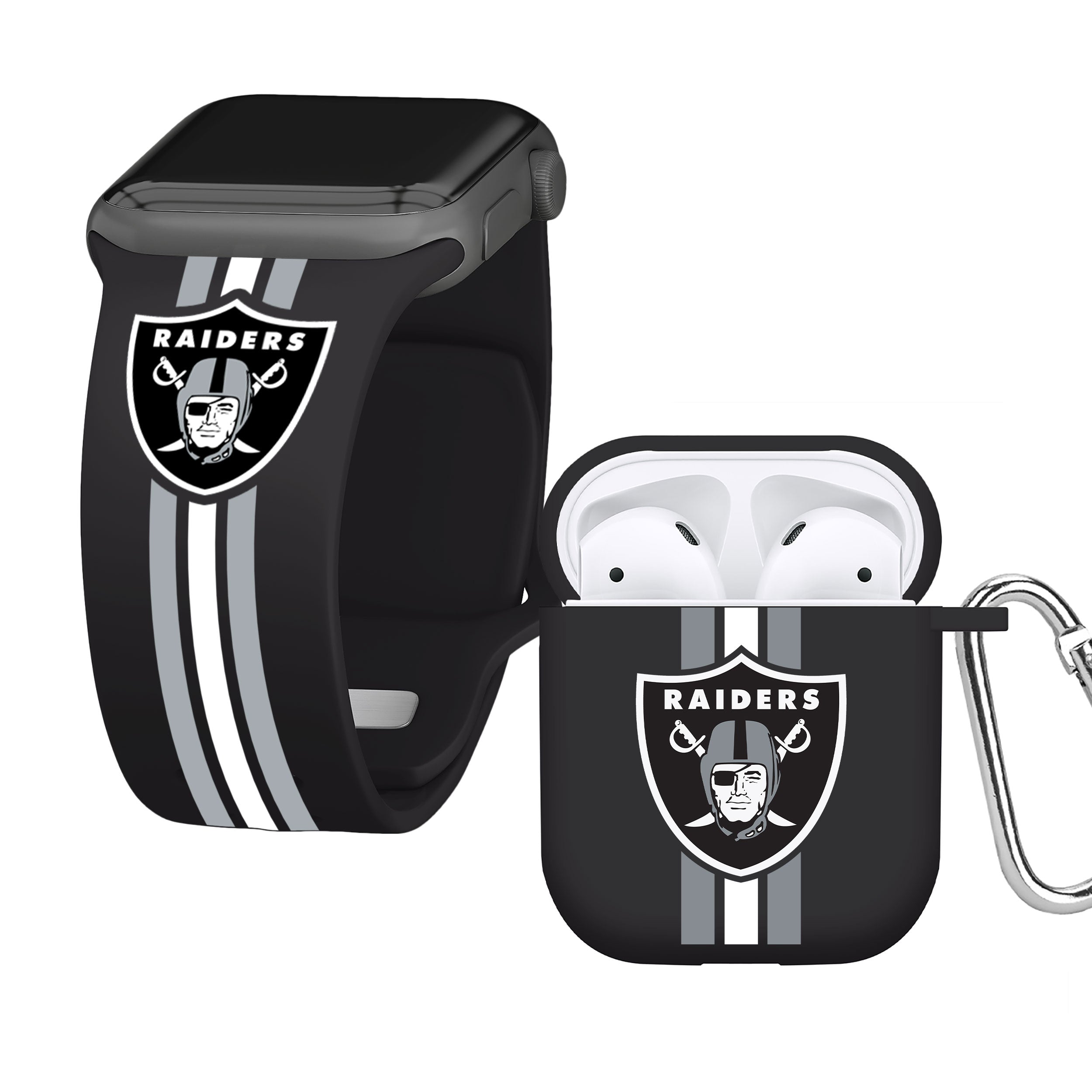 Las Vegas Raiders HD Apple AirPods Pro Case Cover - Game Time Bands