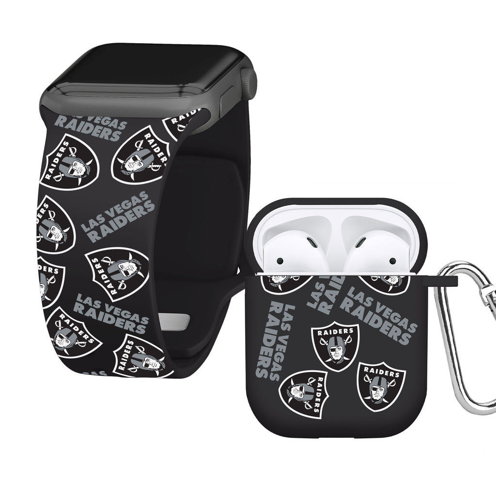 Game Time Las Vegas Raiders Silicone Apple Watch Band - Game Time Bands