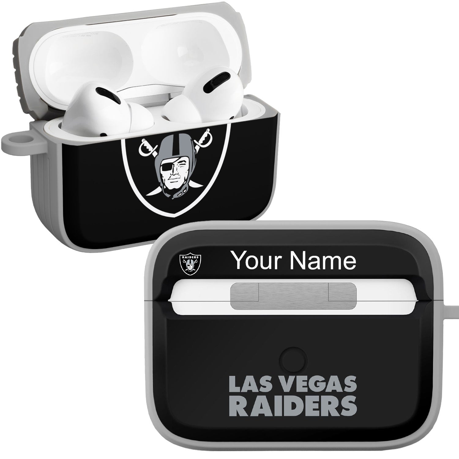 Las Vegas Raiders HD Apple AirPods Case Cover - Game Time Bands