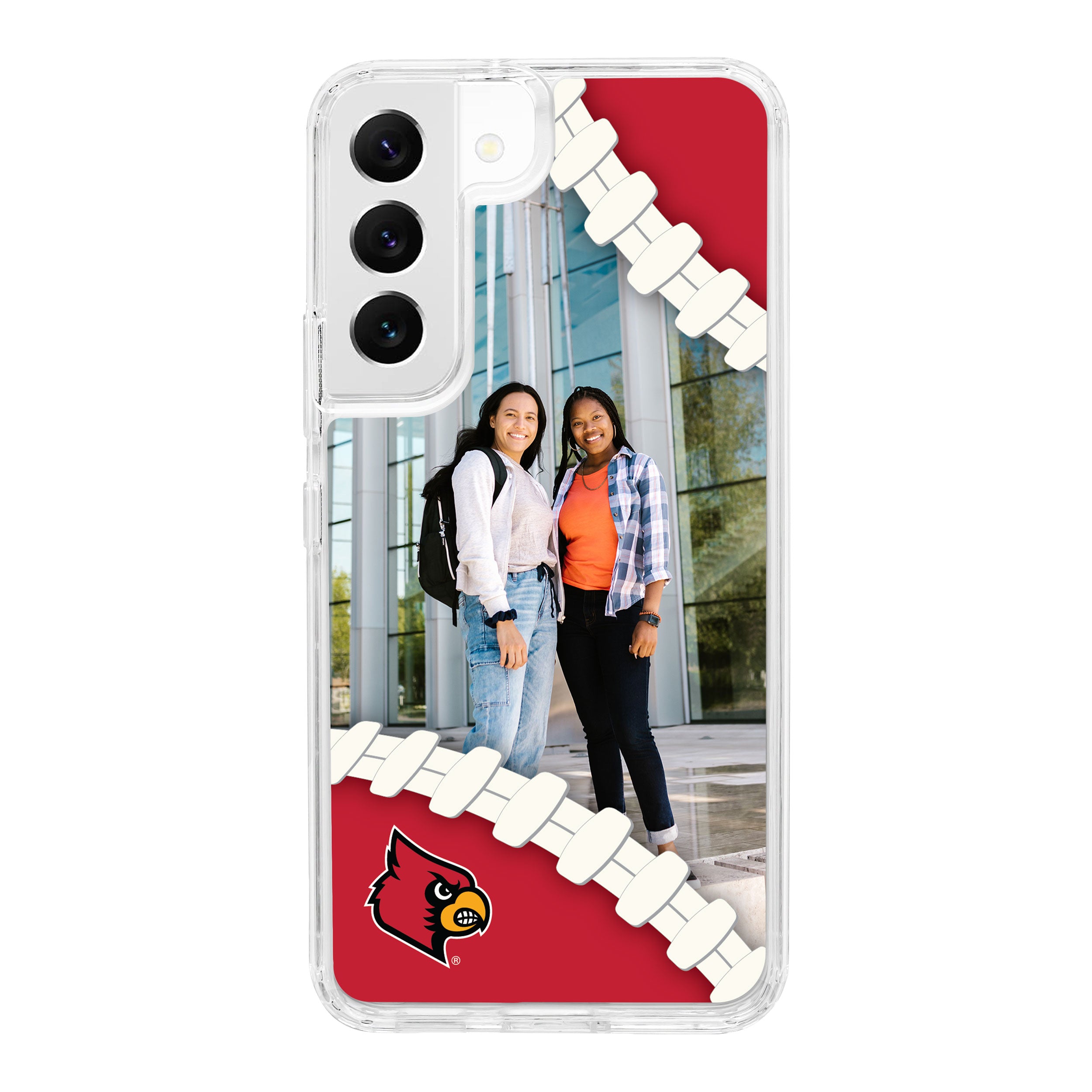 Louisville Cardinals HD Phone Case Compatible with Samsung Galaxy (Field)