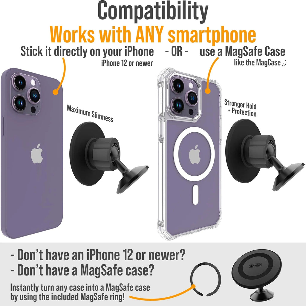 MagMount for MagSafe - Car Mount for HaloCase, MagCase and More ...
