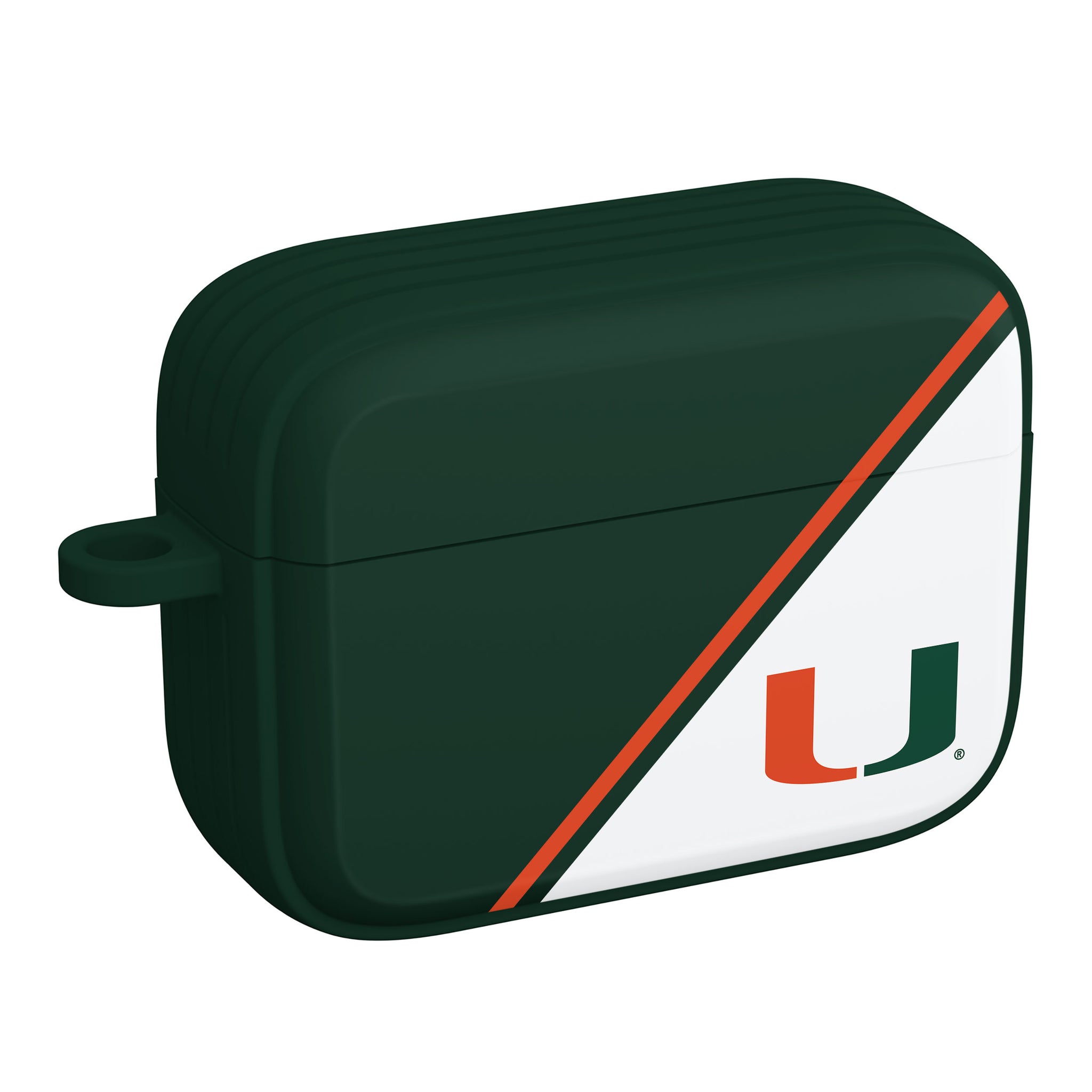 Miami Hurricanes HDX Champion Series Apple AirPods Pro 1 & 2 Case