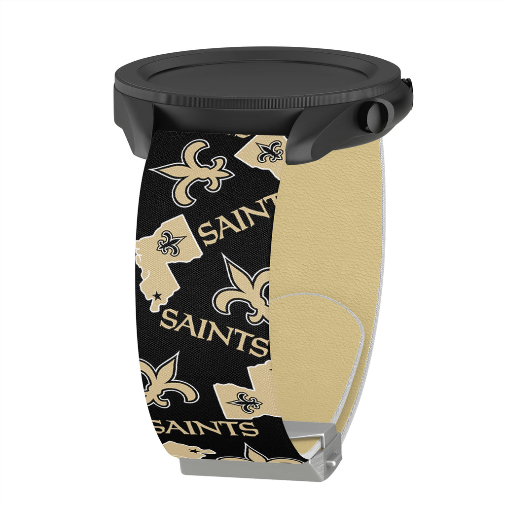 Game Time New Orleans Saints HD Watch Band Compatible with Apple Watch