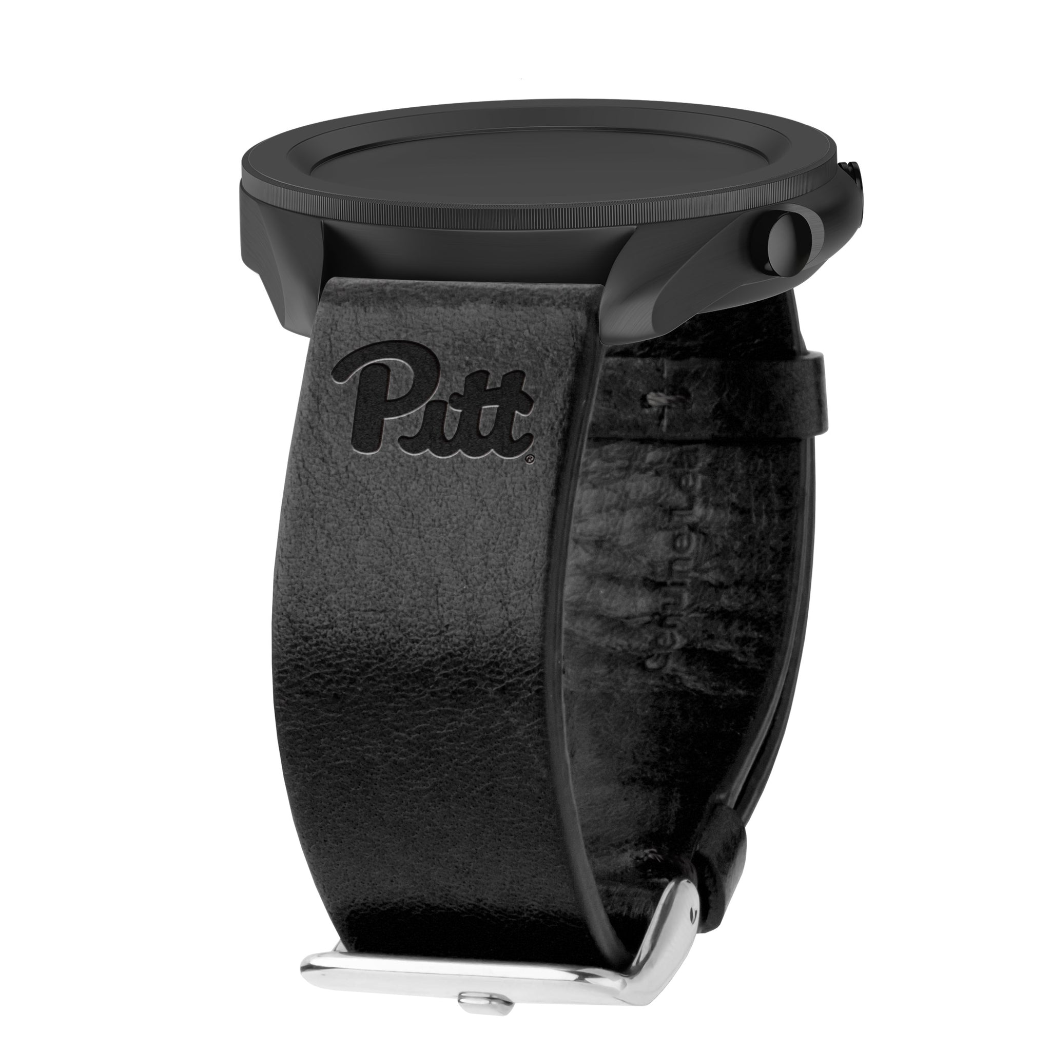 Pittsburgh Panthers Premium Leather Watchband for Samsung, Garmin