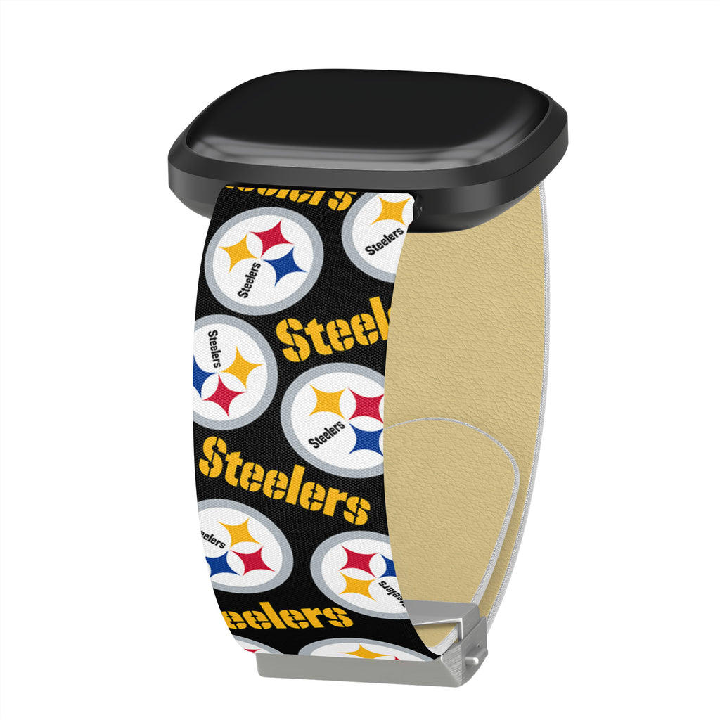 : Game Time Pittsburgh Steelers HD Watch Band Compatible