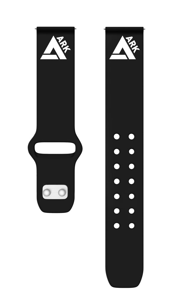 Black Custom logo Samsung watch band