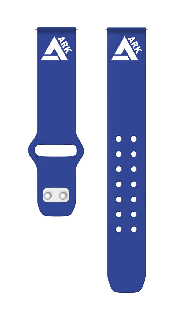 Blue Custom logo Samsung watch band