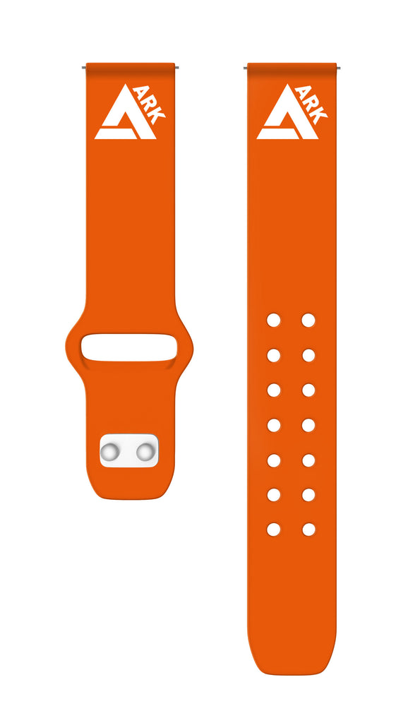 Orange Custom logo Samsung watch band