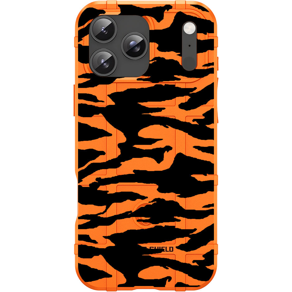 Orange Rugged Shield TPU Case with MagSafe Ring Orange Rugged Shield TPU Case with MagSafe Ring