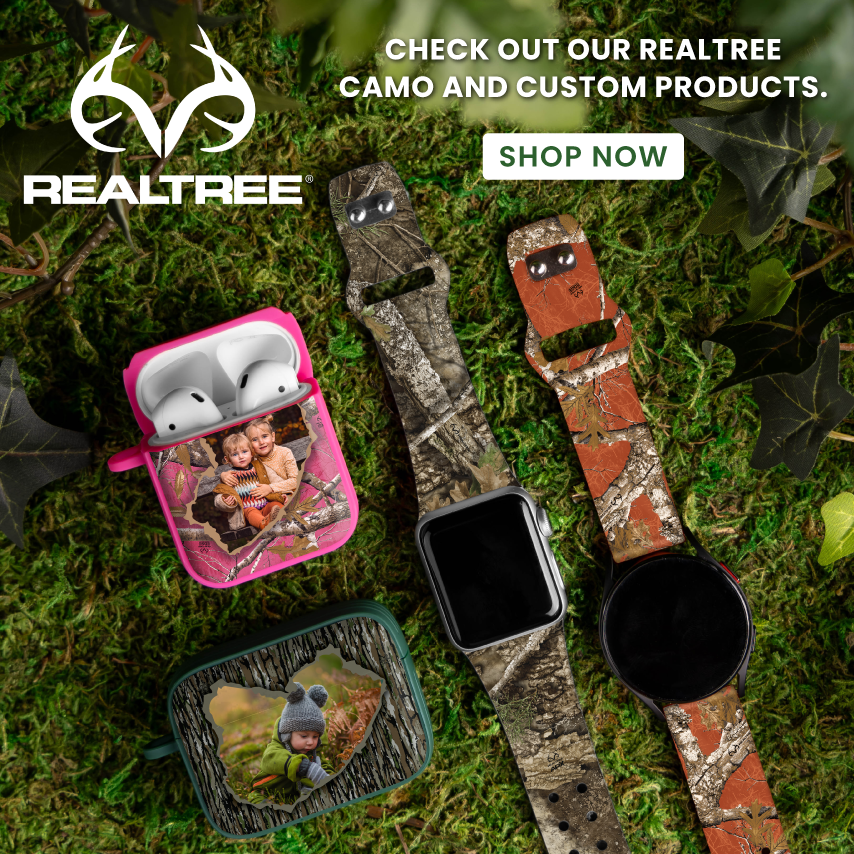 Realtree Leather Apple obs Watch Band