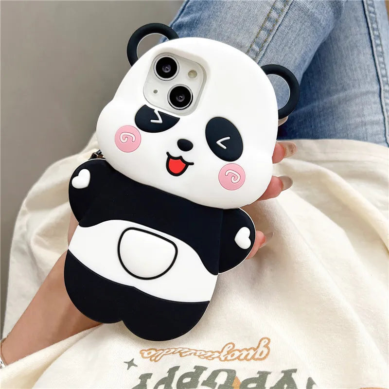 Cute Panda iPhone Case – Affinity Bands Cute Panda iPhone Case – Affinity Bands