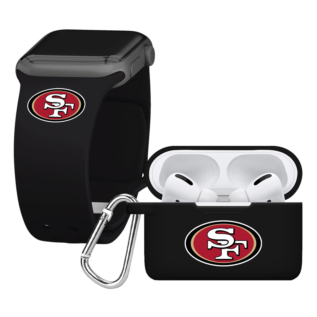 Game Time San Francisco 49ers HD Watch Band Compatible with Apple