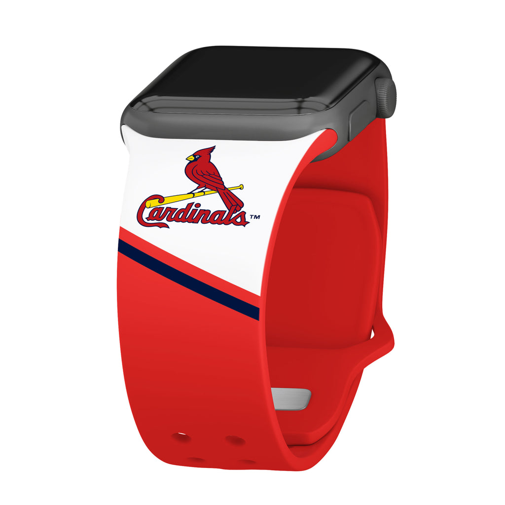 Game Time St Louis Cardinals HD Watch Band Compatible with Apple Watch