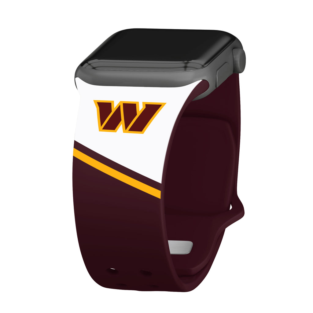 Washington Commanders Burgundy Logo HD Apple Watch Band