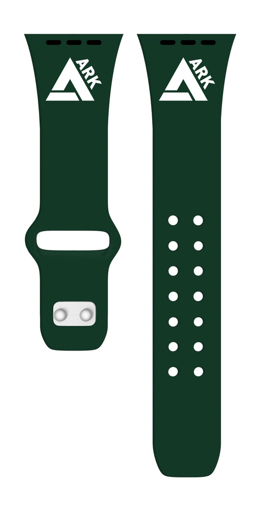 custom logo apple watch band green