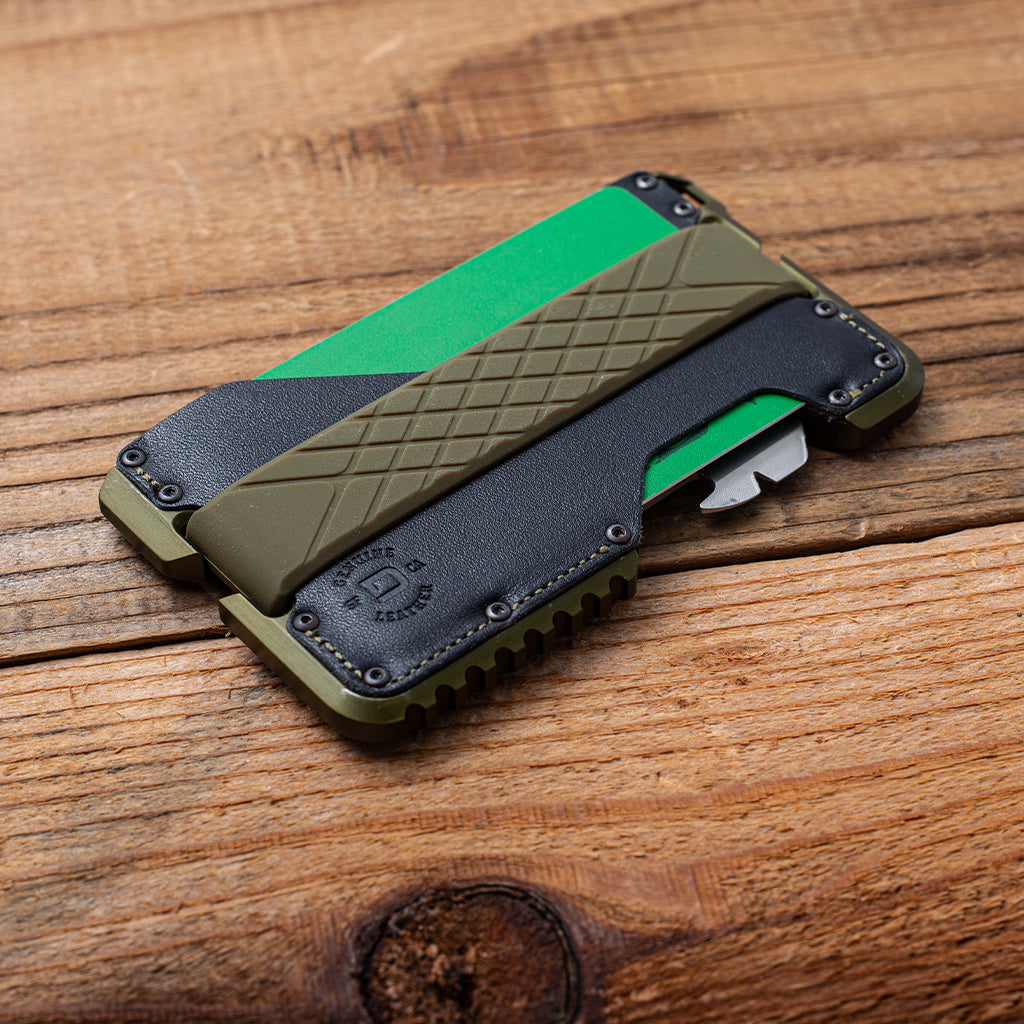T01 SPECIAL EDITION MOSS GREEN TACTICAL™ WALLET – Affinity Bands