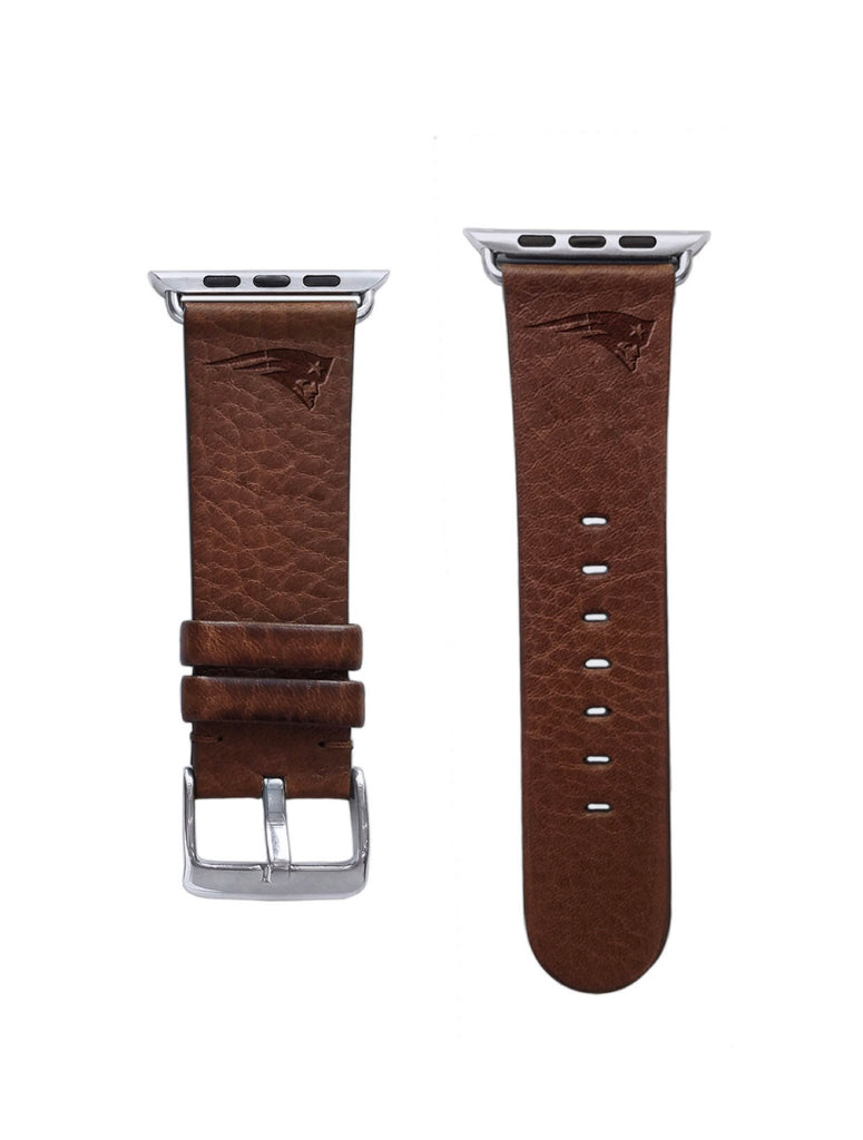 New England Patriots Leather Apple Watch Band - AffinityBands