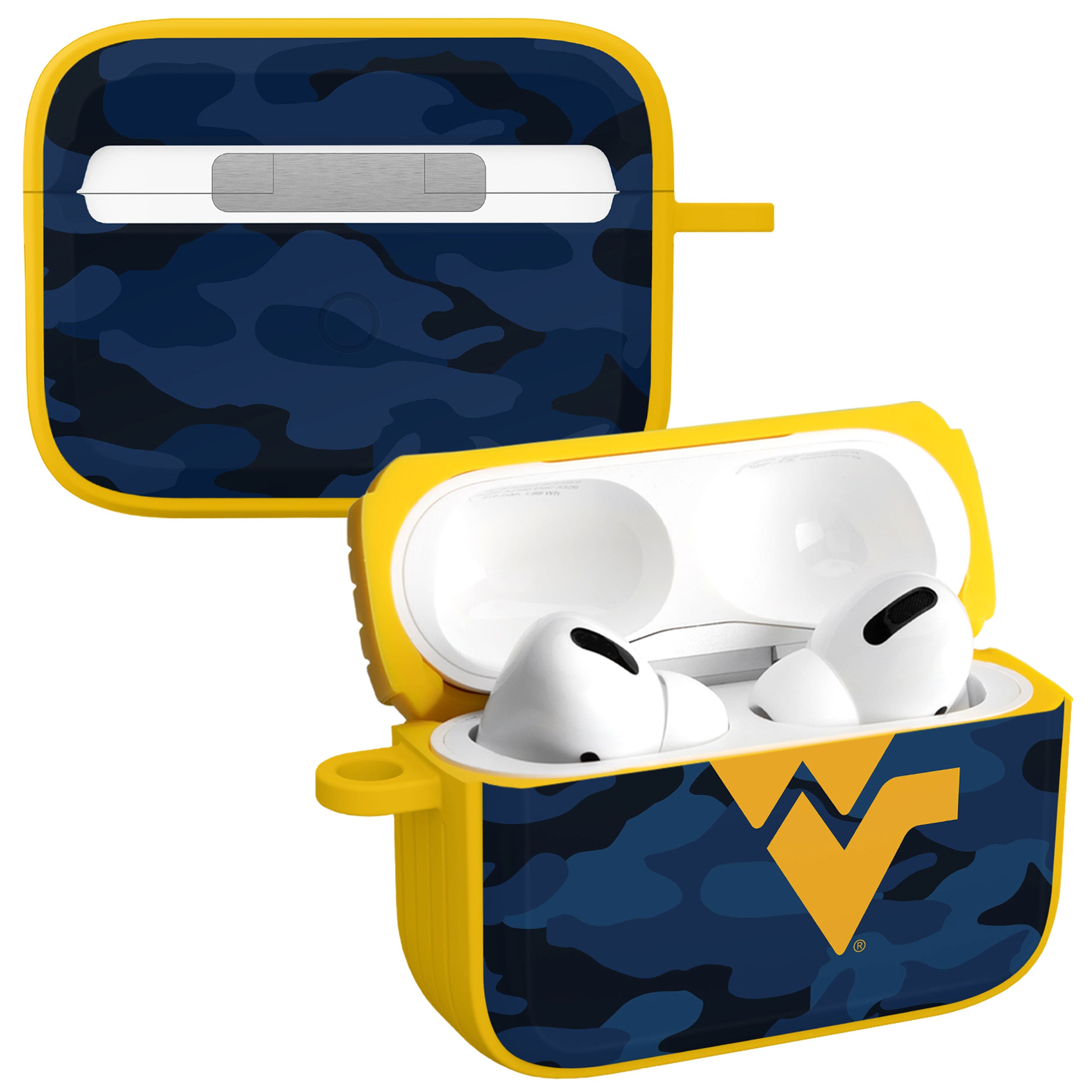 Ncaa West Virginia Mountaineers Silicone Cover For Apple Airpod