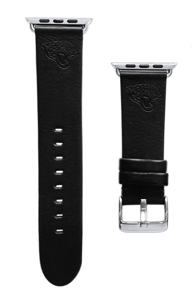 Jacksonville Jaguars Leather Apple Watch Band - AffinityBands