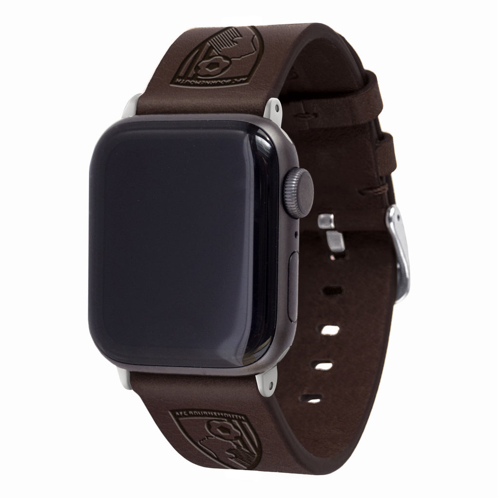 AFC Bournemouth Leather Apple Watch Band - Affinity Bands