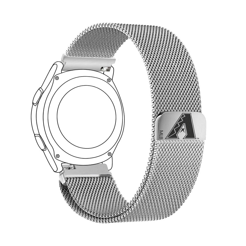 Arizona Diamondbacks Quick Change Stainless Steel Watch Band - AffinityBands