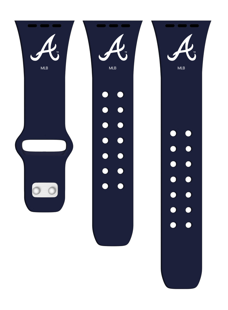 Atlanta Braves Silicone Apple Watch Band - Affinity Bands