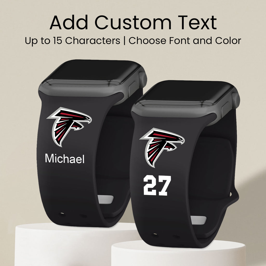 Atlanta Falcons Silicone Apple Watch Band