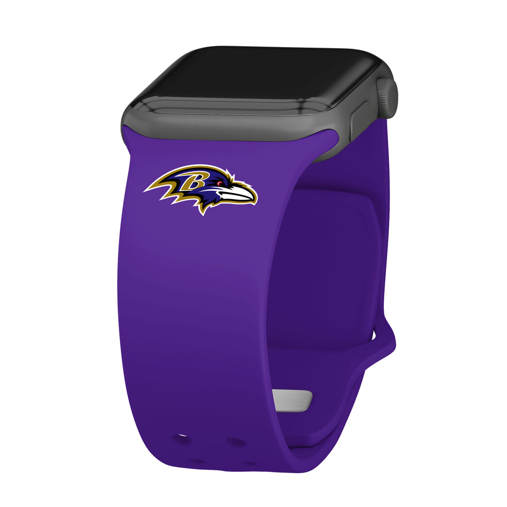 Baltimore Ravens Silicone Apple Watch Band