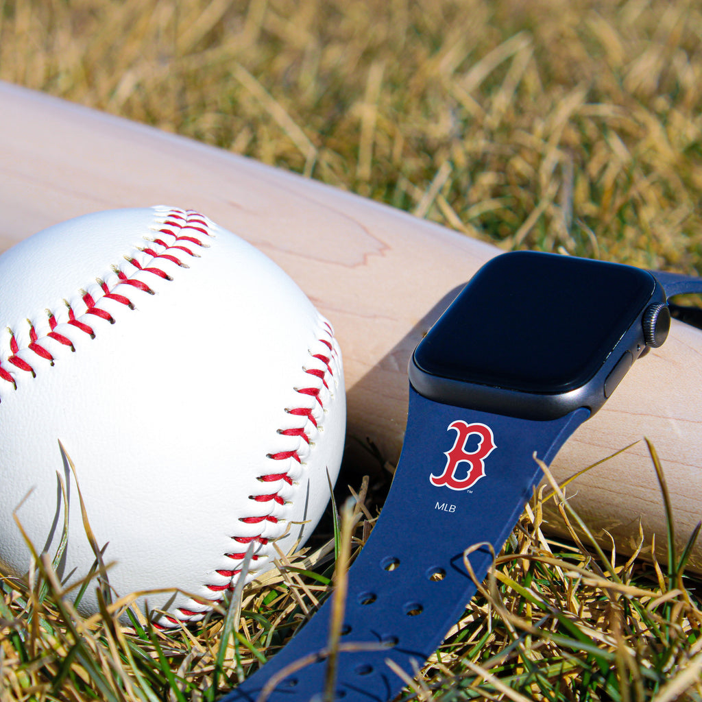 Boston Red Sox Silicone Apple Watch Band - Affinity Bands