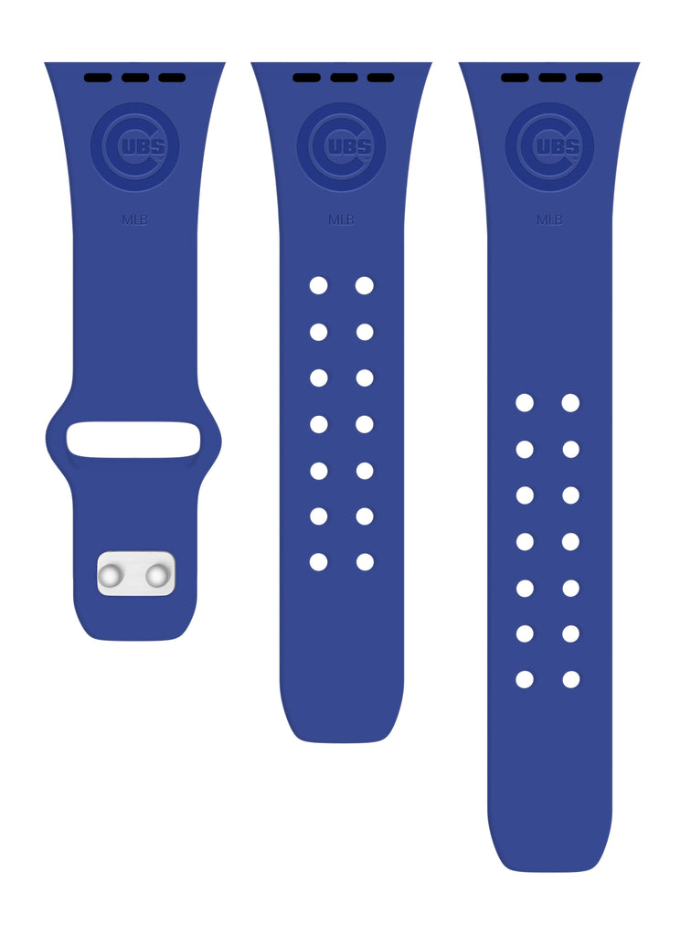 Chicago Cubs Engraved Silicone Apple Watch Band - Affinity Bands